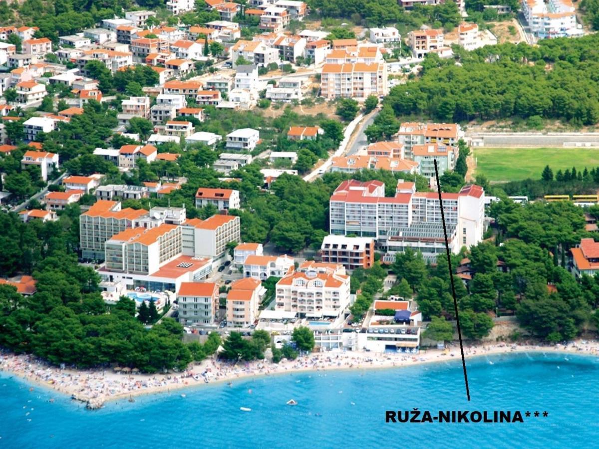 Ruza&Nikolina "1" Apartmani - Baška Voda Exteriér fotografie