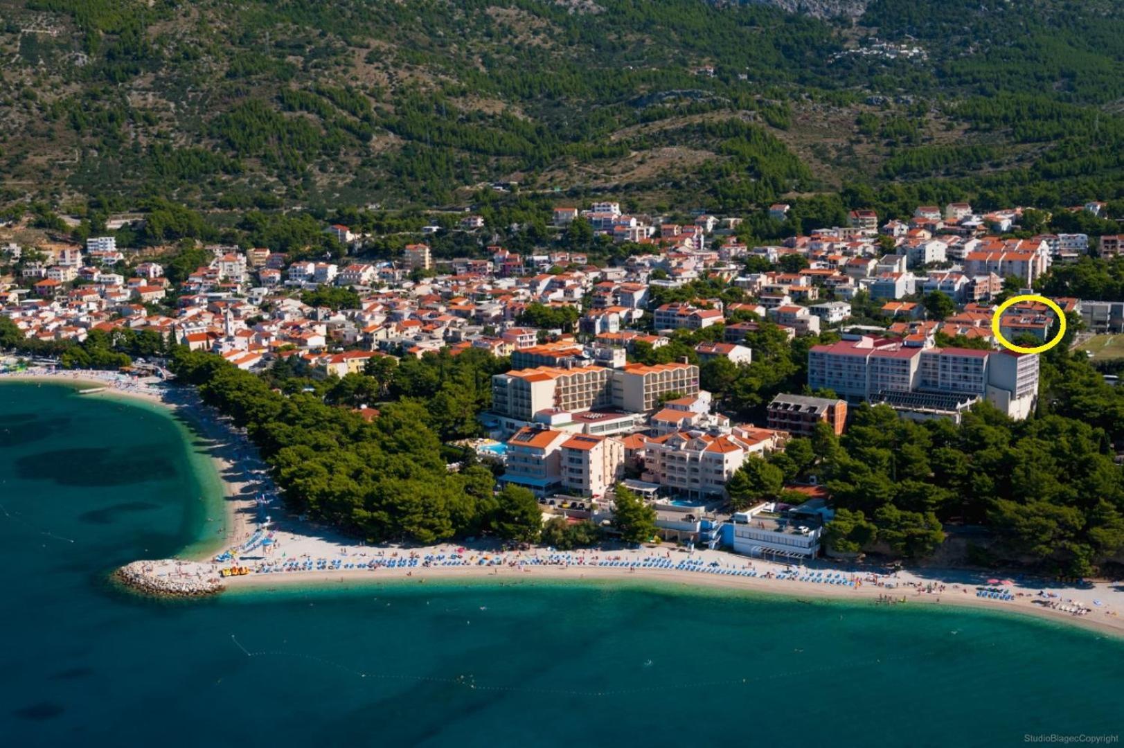 Ruza&Nikolina "1" Apartmani - Baška Voda Exteriér fotografie