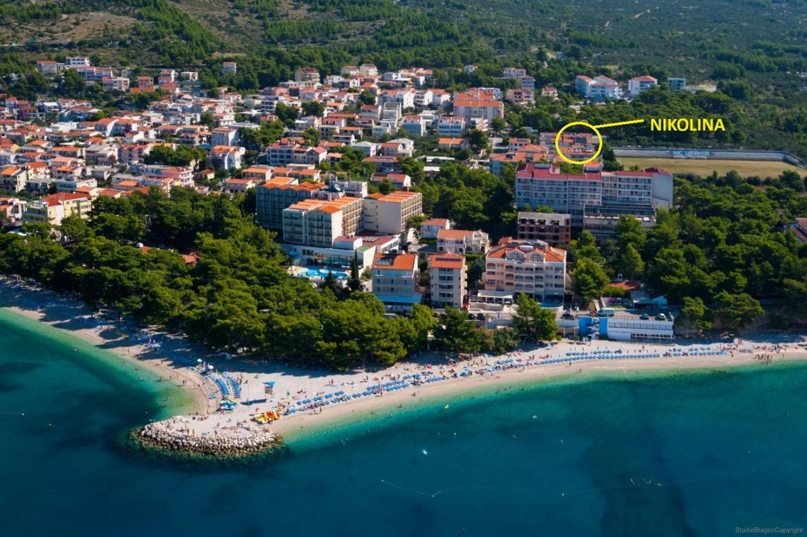 Ruza&Nikolina "1" Apartmani - Baška Voda Exteriér fotografie